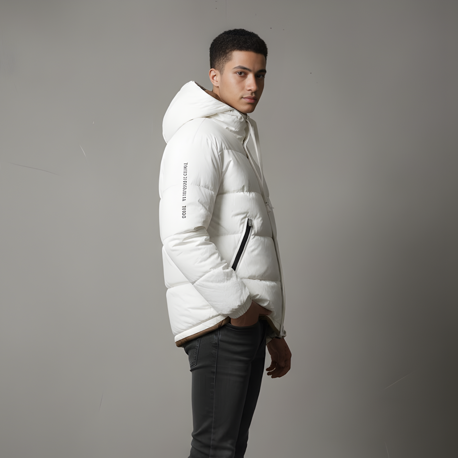 Puffer Jacket "Happy Vibe"