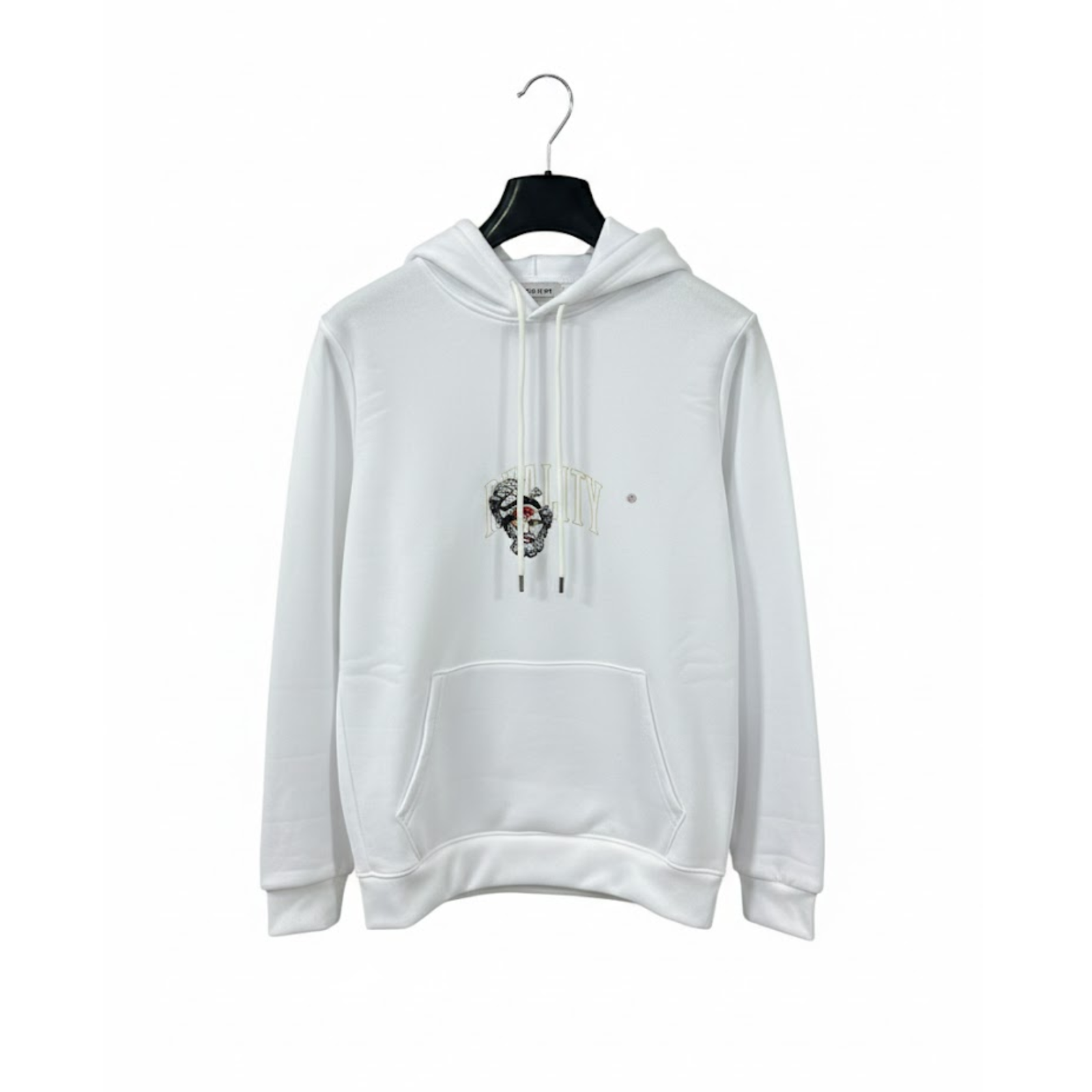 Image de Hoodie "Reality Mask" Blanc